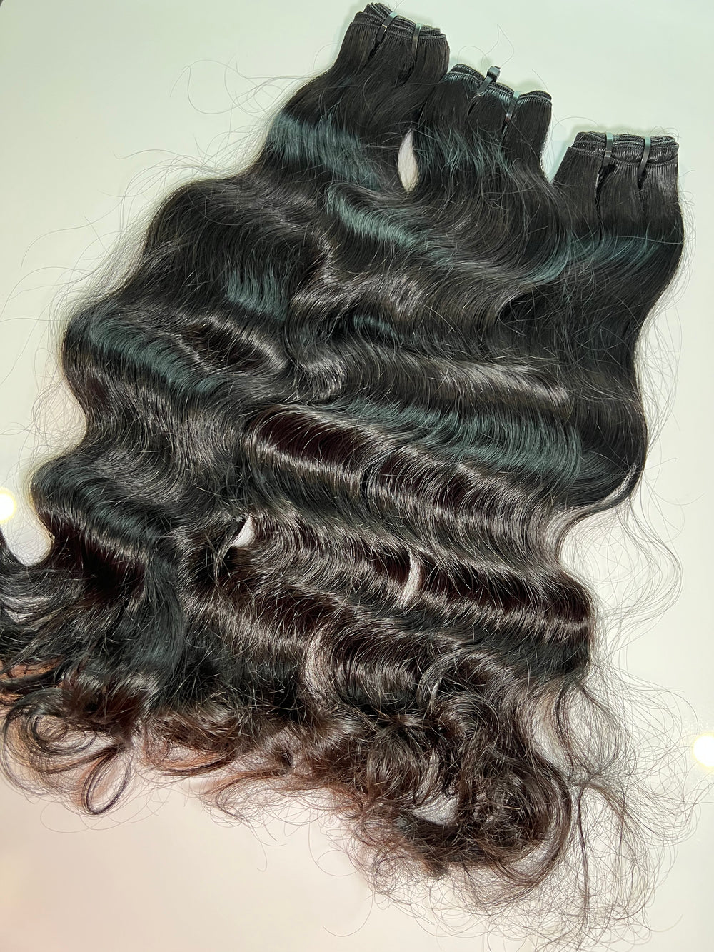 Raw South Indian Natural Wave