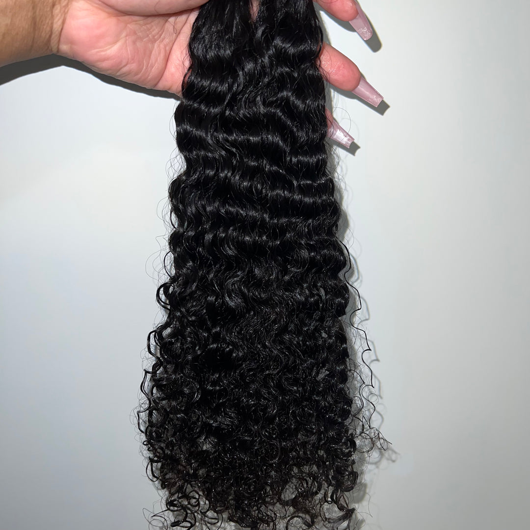 Burmese Curly Tape-Ins