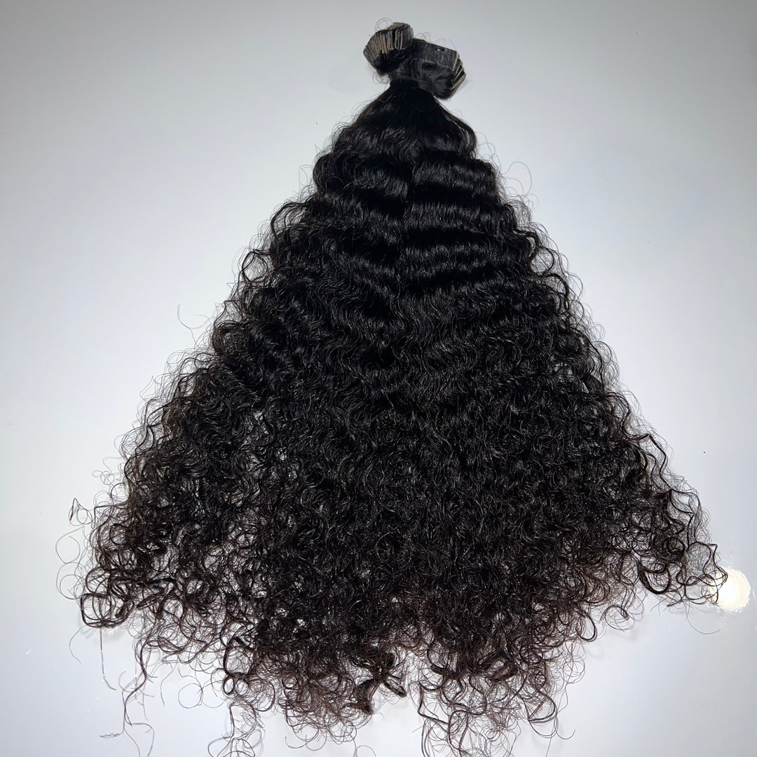 Burmese Curly Tape-Ins