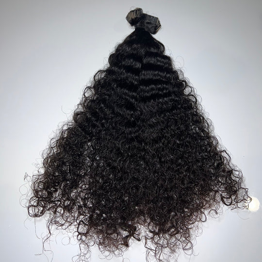 Burmese Curly Tape-Ins
